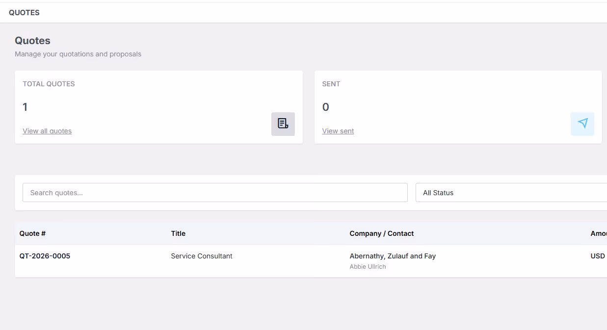 Quotes & Invoices update image